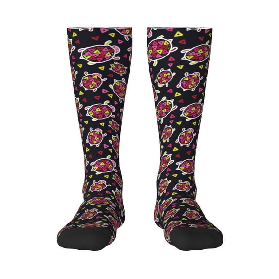 Balery Ladybug Printed Novelty Socks Men's Women's Crew Socks Sports Socks Knee High Socks Cotton Socks Quirky and Cool Socks