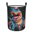 thumbnail image 1 of Balery,Laundry Hamper With Handles Laundry Basket Blue Dinosaur Round Laundry Baskets Circular Hamper For Bathroom Organizer Basket Lightweight Storage Baskets For Bathroom, 1 of 8