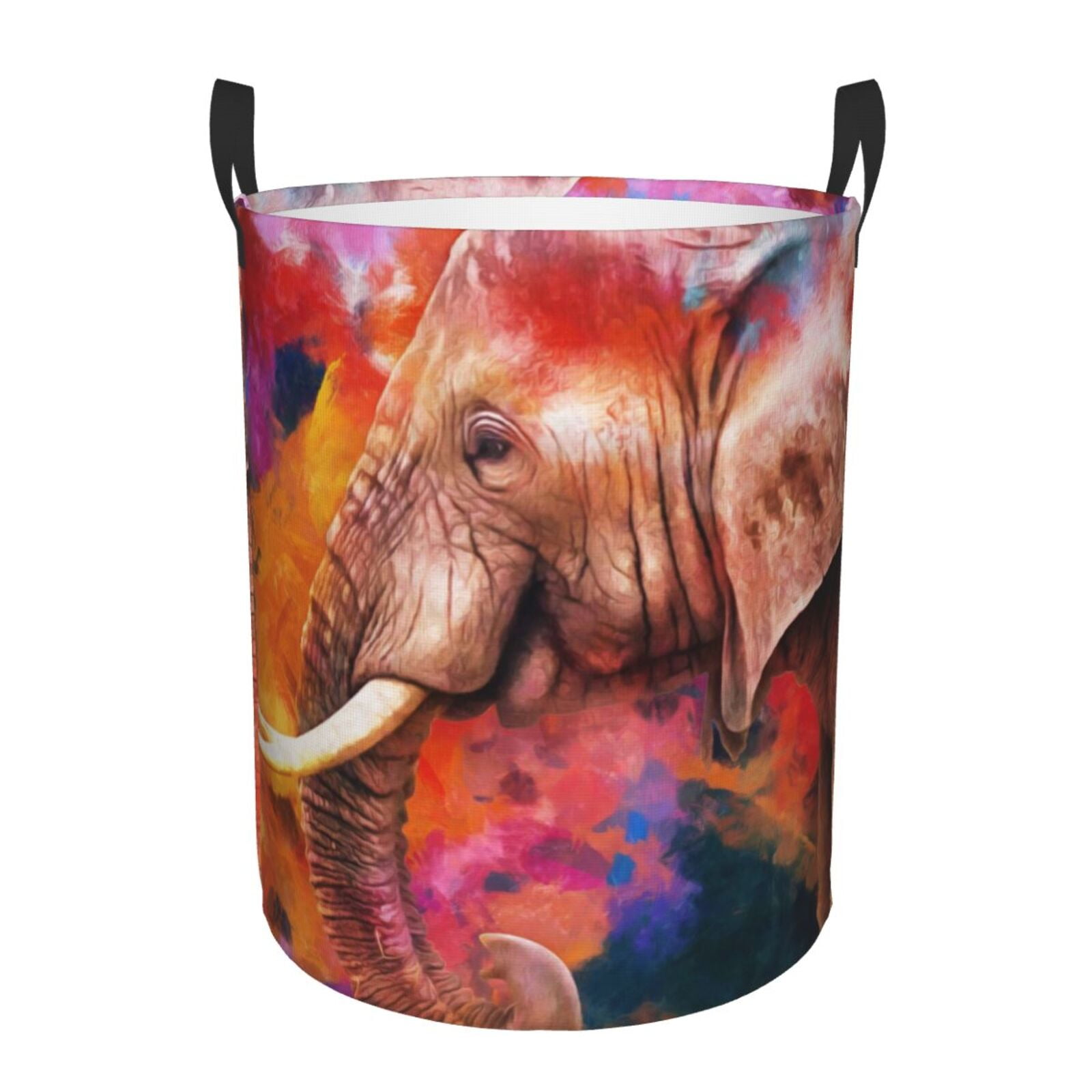 Balery,Laundry Hamper With Handles Laundry Basket Oil Paintings Of