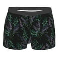 thumbnail image 1 of Balery Lavender Flowers Men's Boxer Briefs, Soft and Breathable Cotton Underwear with nylon Waistband-X-Large, 1 of 9