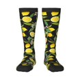 thumbnail image 1 of Balery Lemon Fruits Flowers Leaves Fun Novelty Socks Men'S Women'S Crew Socks Funny Crazy Novelty Socks Quirky And Cool Socks, 1 of 9