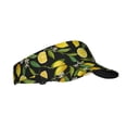 thumbnail image 1 of Balery Lemon Fruits Flowers Leaves Sport Wear Athletic Visor Sun Sports Visor Hat Visor Adjustable Cap for Women and Men (One Size), 1 of 8