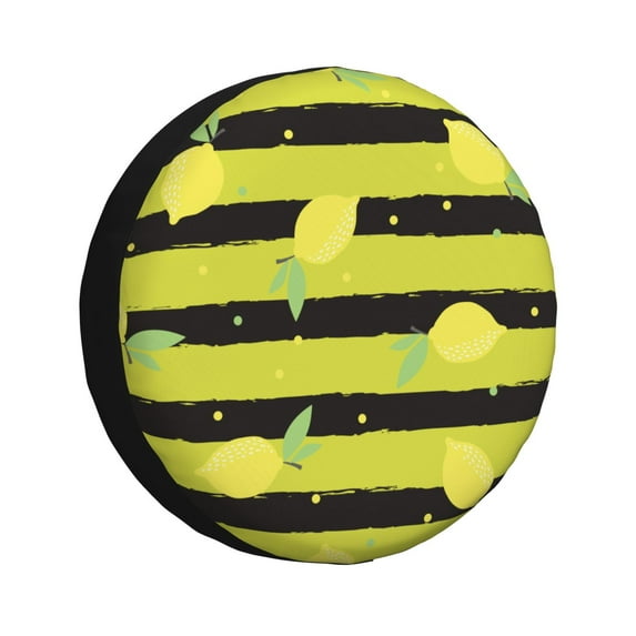 Balery Lemontire Cover Waterproof Dust-Proof, Universal Spare Wheel Tire Cover For Trailer, Rv, Suv Truck And Vehicle Camper Accessories-15 Inch