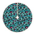 thumbnail image 1 of Balery Leopard 1 Printed Christmas Tree Skirt , Merry Christmas Party Christmas Tree Decoration,Adjustable Tree Skirt-36", 1 of 6