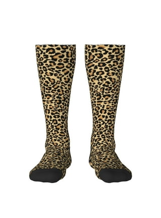 Women's Animal Leopard Print Knee High Fashion Novelty Socks