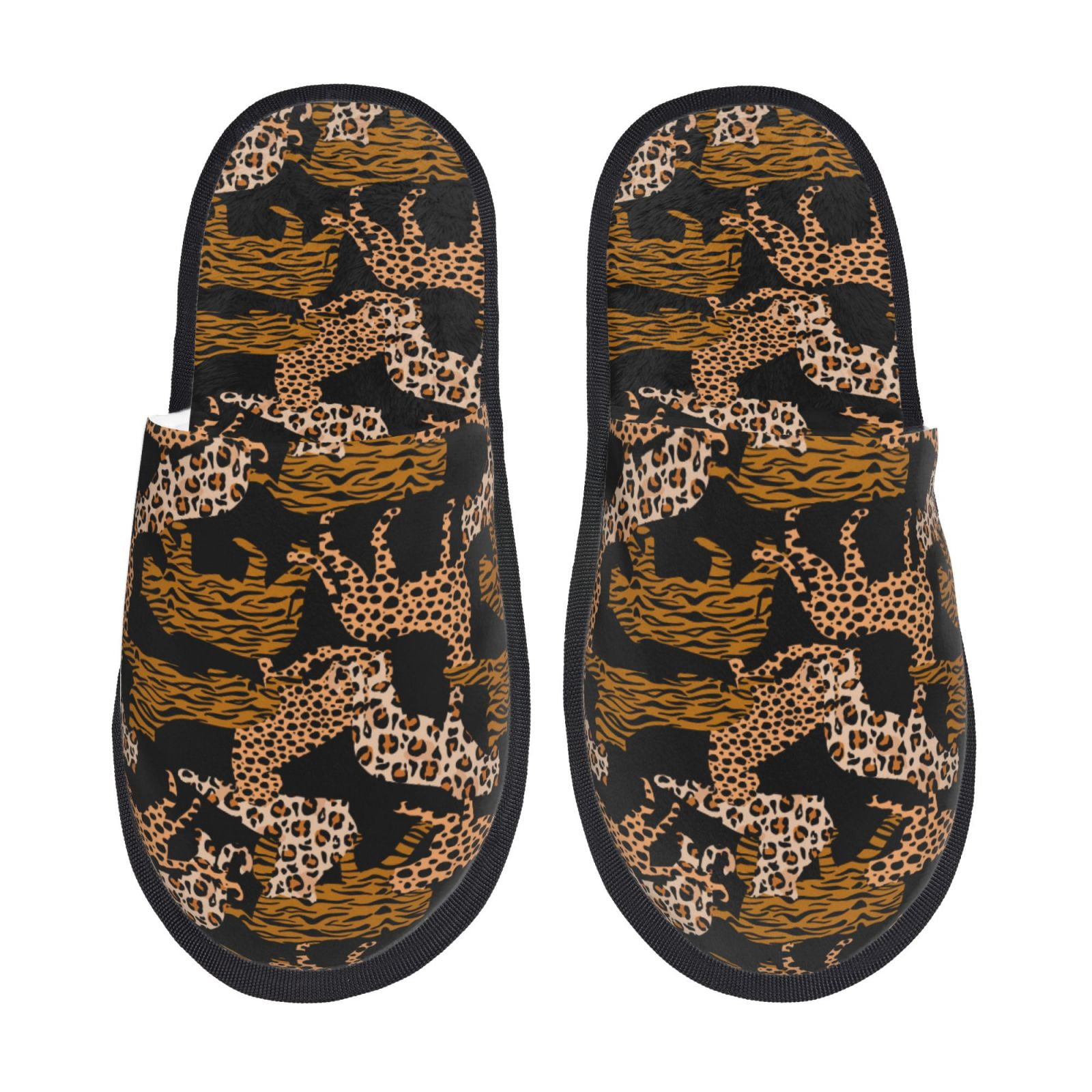 Paisleys Elephant Pattern Print Premium Home Slippers main image 1