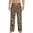 thumbnail image 1 of Balery Leopard Print print Men's Pajama Pants,Ultra Lightweight Pjs,Lounge Pant-X-Large, 1 of 9