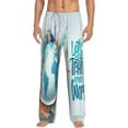 thumbnail image 1 of Balery Let's go Travel print Men's Pajama Pants,Ultra Lightweight Pjs,Lounge Pant-XX-Large, 1 of 9