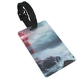 thumbnail image 1 of Balery Lighthouse in a Stormy Sea Print Durable Luggage Tags with Secure Strap, Personalized Travel ID Tags for Suitcases, Bags, and Backpacks - Easy Identification for Men and Women, 1 of 8