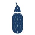 Balery Lighthouses and Anchors Printed Baby Swaddle Receiving Blankets