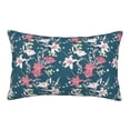 thumbnail image 1 of Balery Lilies Flowers Bedding Queen Pillow Cases - Envelope Closure - Soft Brushed Microfiber Fabric - Shrinkage and Fade Resistant Pillow Cases-20"x30", 1 of 6