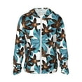 thumbnail image 1 of Balery Lilies Flowers Men's Women's UPF 50+ Sun Protection Lightweight Hoodie Performance Long Sleeve Shirt for Fishing Running-3X-Large, 1 of 9