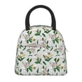 thumbnail image 1 of Balery Lilies Flowers Pattern Lunch Bag Women, Lunch Box, Lunch Bag, Small Leakproof Lunch Tote Large Capacity Reusable Insulated Cooler Lunch Container-One Size, 1 of 6