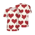 thumbnail image 1 of Balery Love Baseball Jersey for Men Casual Button Down Shirts Short Sleeve Active Team Sports Uniform-3X-Large, 1 of 9