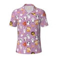 thumbnail image 1 of Balery Lovely Animals Printed Men’s Short Sleeve Polo Shirt, Midweight Men's Shirt,Golf Polo shirts -Small, 1 of 9
