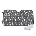 thumbnail image 1 of Balery Lovely Penguin Print Car Windshield Sun Shade,Windshield Sunshade for Car Pickup Truck SUV Accessories-Medium, 1 of 7