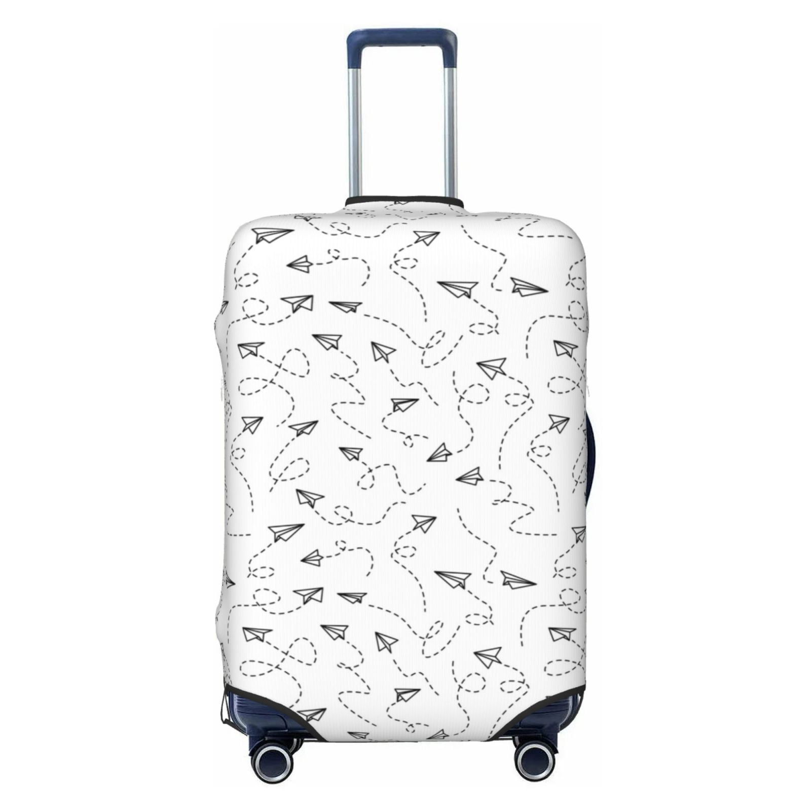 Hamburger Pattern Print Luggage Cover Protector main image 1
