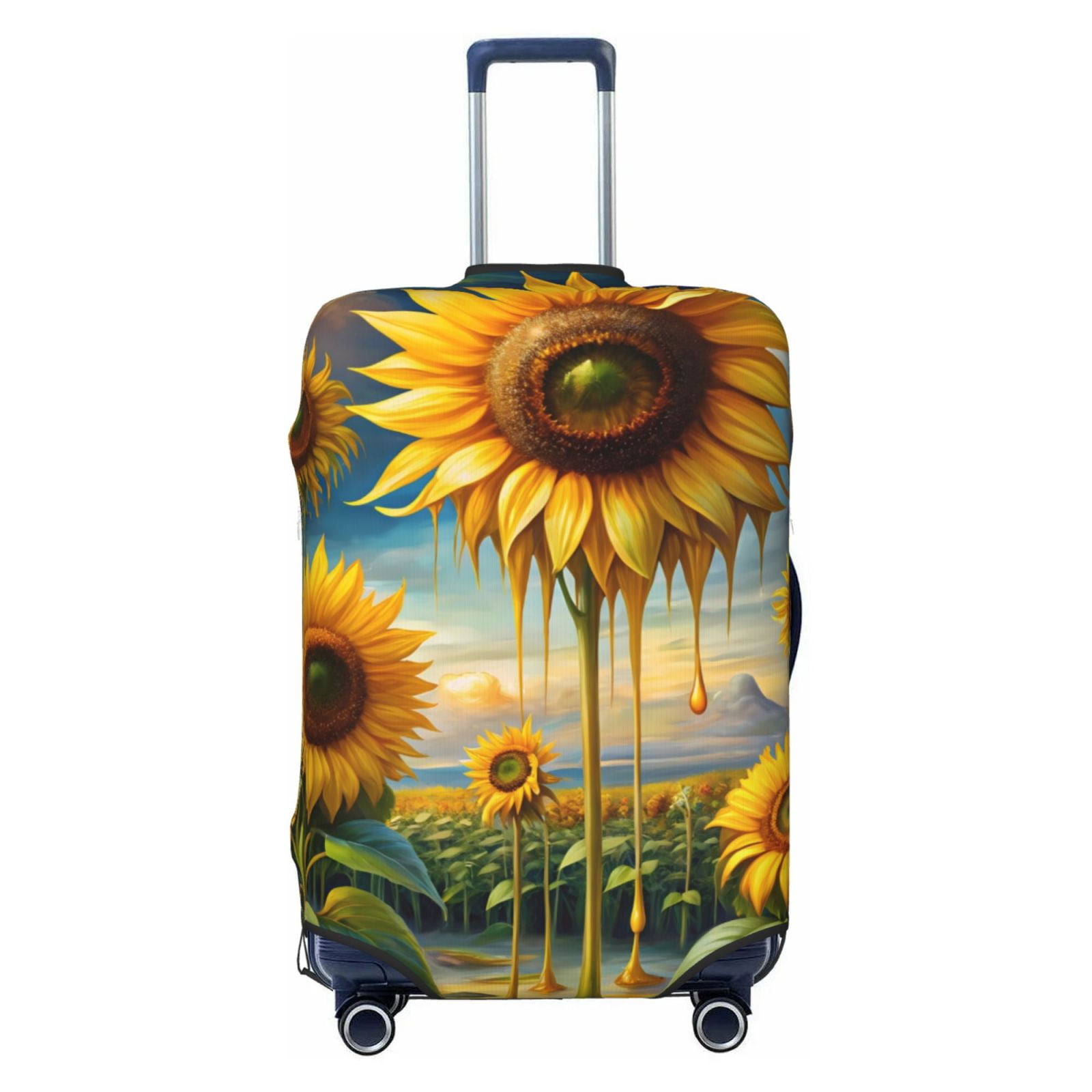 Klimt Pattern Print Luggage Cover Protector