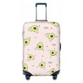 thumbnail image 1 of Balery Luggage Cover Avocado Doing Sport Yoga Print Suitcase Covers for Luggage Elastic Washable Suitcase Protector Fits 18-32 Inch Luggage-Small, 1 of 9