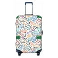 thumbnail image 1 of Balery Luggage Cover Back To School Print Suitcase Covers for Luggage Elastic Washable Suitcase Protector Fits 18-32 Inch Luggage-Large, 1 of 9