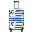 thumbnail image 1 of Balery Luggage Cover Bulldog Friend Print Suitcase Covers for Luggage Elastic Washable Suitcase Protector Fits 18-32 Inch Luggage-, 1 of 9