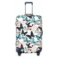 thumbnail image 1 of Balery Luggage Cover Butterfly Print Suitcase Covers for Luggage Elastic Washable Suitcase Protector Fits 18-32 Inch Luggage-Medium, 1 of 9