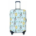 thumbnail image 1 of Balery Luggage Cover Cartoon Cat Print Suitcase Covers for Luggage Elastic Washable Suitcase Protector Fits 18-32 Inch Luggage-Medium, 1 of 9