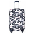 thumbnail image 1 of Balery Luggage Cover Cartoon Raccoon Print Suitcase Covers for Luggage Elastic Washable Suitcase Protector Fits 18-32 Inch Luggage-Medium, 1 of 9