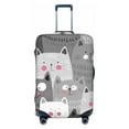 thumbnail image 1 of Balery Luggage Cover Cats Group Print Suitcase Covers for Luggage Elastic Washable Suitcase Protector Fits 18-32 Inch Luggage-Large, 1 of 9