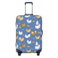 thumbnail image 1 of Balery Luggage Cover Chicken Family Print Suitcase Covers for Luggage Elastic Washable Suitcase Protector Fits 18-32 Inch Luggage-Large, 1 of 9