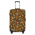 thumbnail image 1 of Balery Luggage Cover Chrysanthemum turkey Print Suitcase Covers for Luggage Elastic Washable Suitcase Protector Fits 18-32 Inch Luggage-Large, 1 of 9