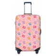 thumbnail image 1 of Balery Luggage Cover Colorful Pets Paws Print Suitcase Covers for Luggage Elastic Washable Suitcase Protector Fits 18-32 Inch Luggage-Large, 1 of 9