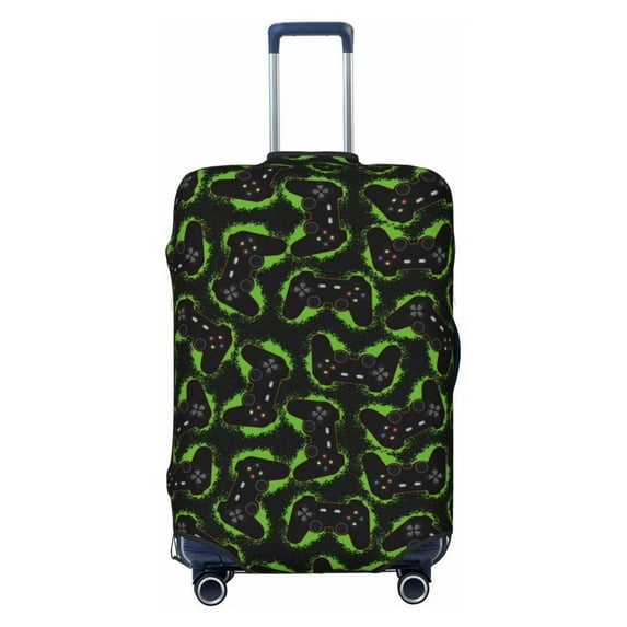 Balery Luggage Cover Cool Gamepad Print Suitcase Covers for Luggage Elastic Washable Suitcase Protector Fits 18-32 Inch Luggage-Small