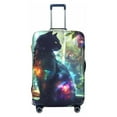 thumbnail image 1 of Balery Luggage Cover Cosmic Cat In Window Print Suitcase Covers for Luggage Elastic Washable Suitcase Protector Fits 18-32 Inch Luggage-Large, 1 of 9