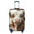 thumbnail image 1 of Balery Luggage Cover Cow With Butterflies Print Suitcase Covers for Luggage Elastic Washable Suitcase Protector Fits 18-32 Inch Luggage-Medium, 1 of 9