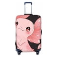 thumbnail image 1 of Balery Luggage Cover Cute Axolotl Sakura Blossoms A Print Suitcase Covers for Luggage Elastic Washable Suitcase Protector Fits 18-32 Inch Luggage-Small, 1 of 9