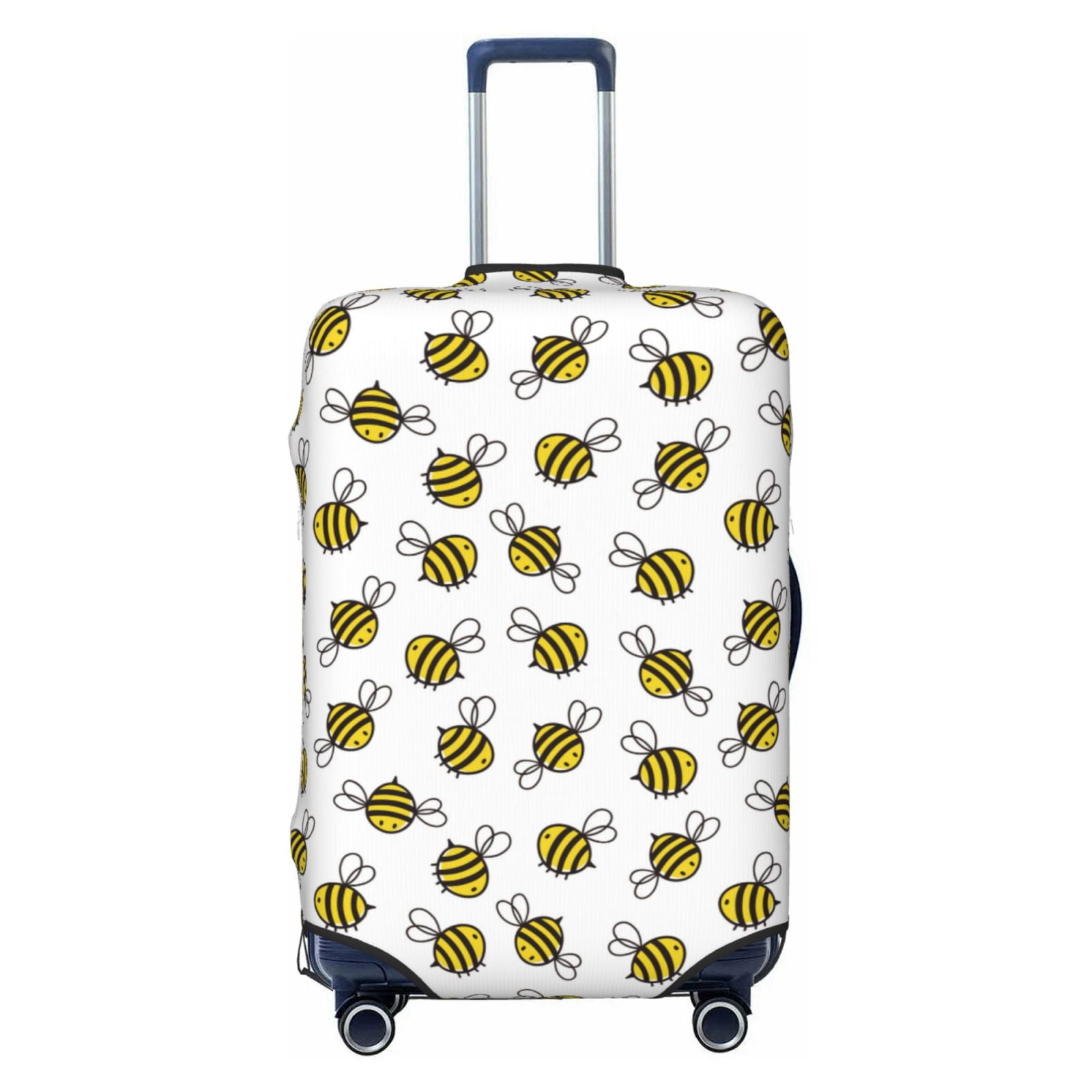 Hippo Cute Pattern Print Luggage Cover Protector main image 0