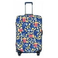 thumbnail image 1 of Balery Luggage Cover Cute Popcorn Print Suitcase Covers for Luggage Elastic Washable Suitcase Protector Fits 18-32 Inch Luggage-Large, 1 of 9