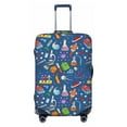 thumbnail image 1 of Balery Luggage Cover Different Chemical Things Print Suitcase Covers for Luggage Elastic Washable Suitcase Protector Fits 18-32 Inch Luggage-X-Large, 1 of 9