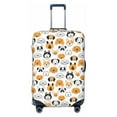 thumbnail image 1 of Balery Luggage Cover Dog Faces Print Suitcase Covers for Luggage Elastic Washable Suitcase Protector Fits 18-32 Inch Luggage-Large, 1 of 9