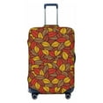 thumbnail image 1 of Balery Luggage Cover Fall Leaves Print Suitcase Covers for Luggage Elastic Washable Suitcase Protector Fits 18-32 Inch Luggage-Small, 1 of 9