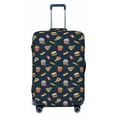 thumbnail image 1 of Balery Luggage Cover Fast Food Print Suitcase Covers for Luggage Elastic Washable Suitcase Protector Fits 18-32 Inch Luggage-Medium, 1 of 9
