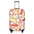 thumbnail image 1 of Balery Luggage Cover Firefighter Icons Print Suitcase Covers for Luggage Elastic Washable Suitcase Protector Fits 18-32 Inch Luggage-X-Large, 1 of 9