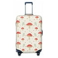 thumbnail image 1 of Balery Luggage Cover Flat Mushrooms Print Suitcase Covers for Luggage Elastic Washable Suitcase Protector Fits 18-32 Inch Luggage-X-Large, 1 of 9