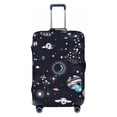 thumbnail image 1 of Balery Luggage Cover Galaxy2 Print Suitcase Covers for Luggage Elastic Washable Suitcase Protector Fits 18-32 Inch Luggage-Medium, 1 of 9