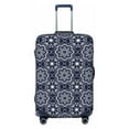 thumbnail image 1 of Balery Luggage Cover Geometry Flower Print Suitcase Covers for Luggage Elastic Washable Suitcase Protector Fits 18-32 Inch Luggage-Large, 1 of 9