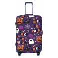 thumbnail image 1 of Balery Luggage Cover Halloween Sweet Candy Print Suitcase Covers for Luggage Elastic Washable Suitcase Protector Fits 18-32 Inch Luggage-Small, 1 of 9