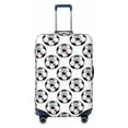 thumbnail image 1 of Balery Luggage Cover Happy Football Print Suitcase Covers for Luggage Elastic Washable Suitcase Protector Fits 18-32 Inch Luggage-Medium, 1 of 9