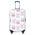 thumbnail image 1 of Balery Luggage Cover Heart Rabbit Print Suitcase Covers for Luggage Elastic Washable Suitcase Protector Fits 18-32 Inch Luggage-Medium, 1 of 9