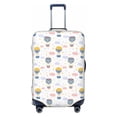 thumbnail image 1 of Balery Luggage Cover Hot Air Balloon Print Suitcase Covers for Luggage Elastic Washable Suitcase Protector Fits 18-32 Inch Luggage-Small, 1 of 9